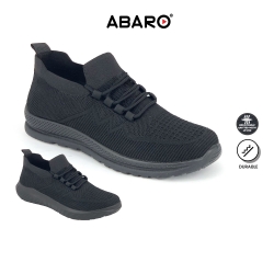 Black School Shoes Sock Style 5883 | Primary Unisex ABARO